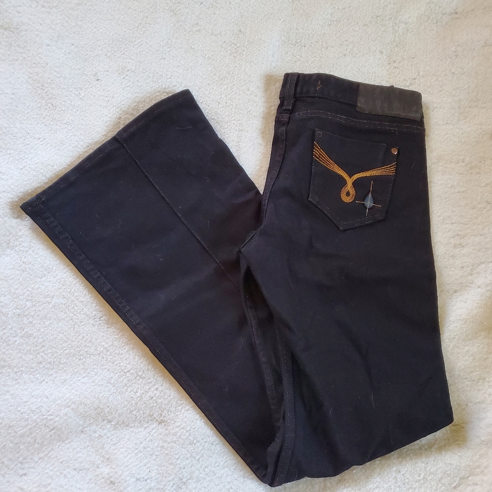 Tears of Bleu 020608 Style W17-YS Mary Jane Bell Bottoms